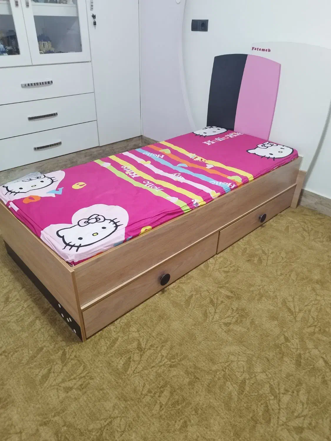 تخت خواب|تخت و سرویس خواب|لامرد, |دیوار