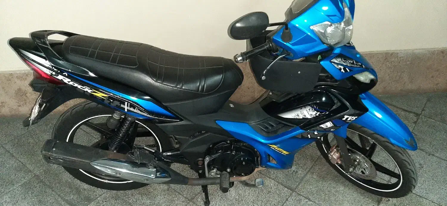 موتور TVS راکز ۱۲۵|موتورسیکلت|تهران, شهر زیبا|دیوار