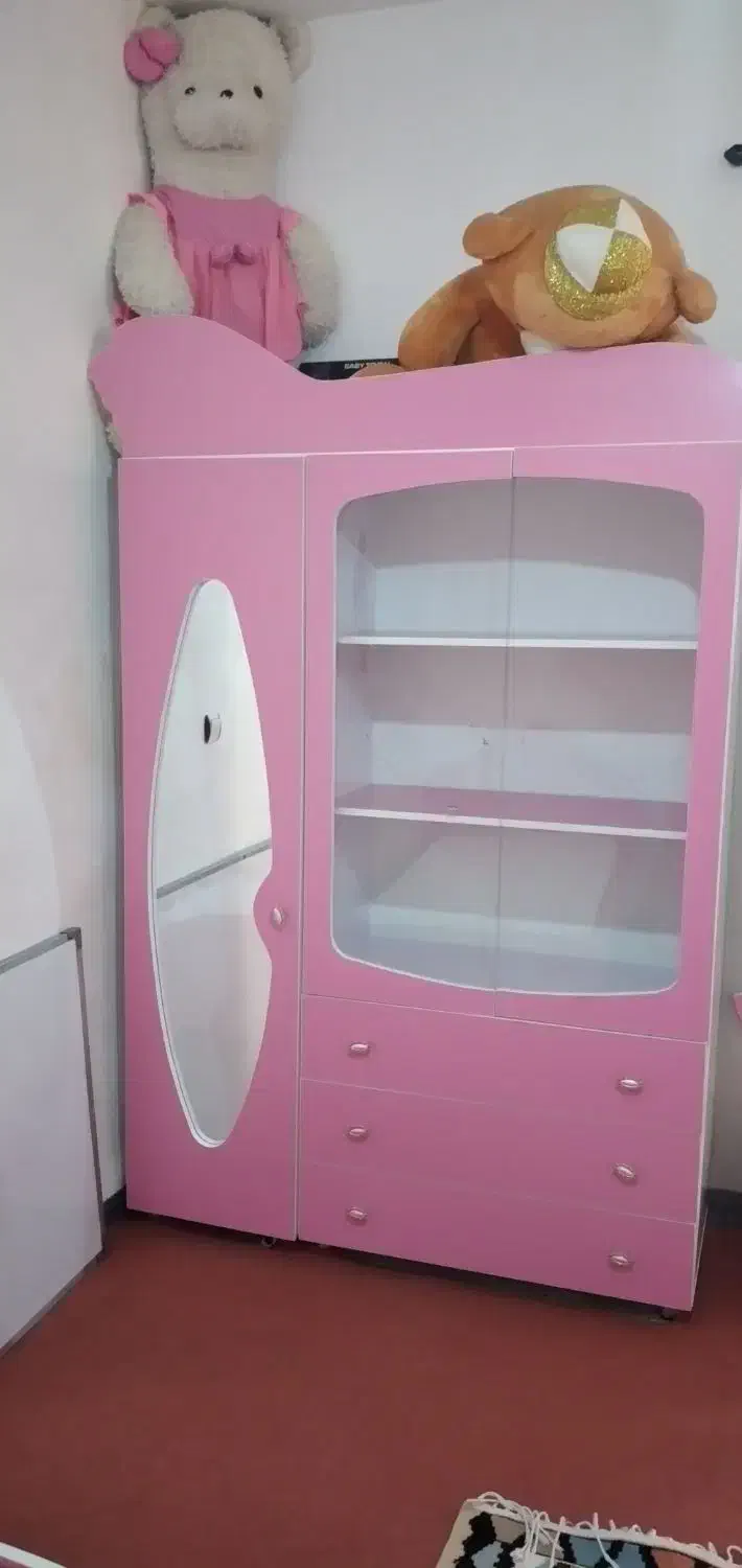 سرویس خواب دخترانه+یک تخت|تخت و سرویس خواب|ایلام, |دیوار