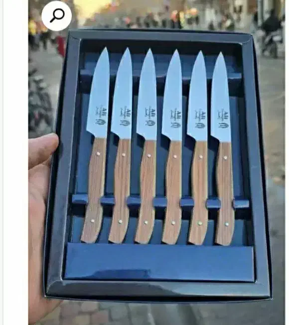 سرویس چاقو اشپز خانه|ظروف سرو و پذیرایی|شهرکرد, |دیوار