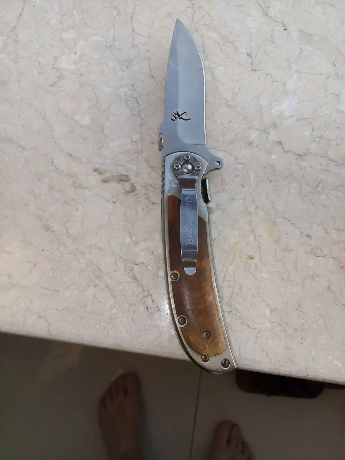 چاقو ضامن دار|کوهنوردی و کمپینگ|اصفهان, فرح آباد|دیوار