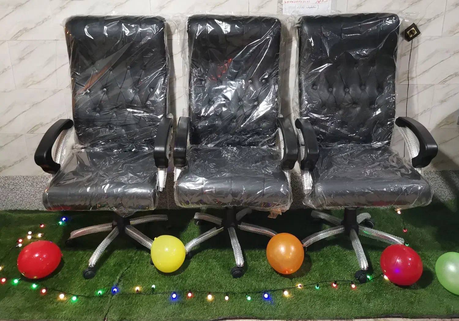 با سلام جکدار چرخدار صندلی اداری کامپیوتر 50 عدد|صندلی و نیمکت|شیراز, فرهنگ شهر|دیوار