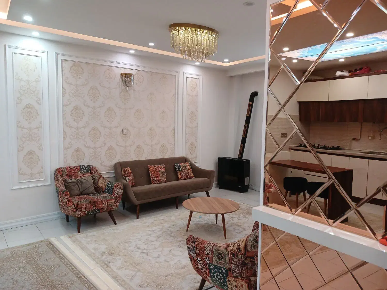 فرش پرده|فرش|رشت, گیل|دیوار