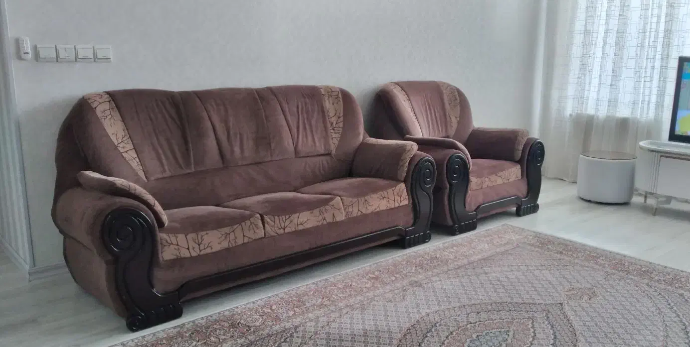 فوری مبل هفت نفره سالم محکم درحدخیلی پایین گذاشتم|مبلمان خانگی و میز عسلی|اردبیل, |دیوار