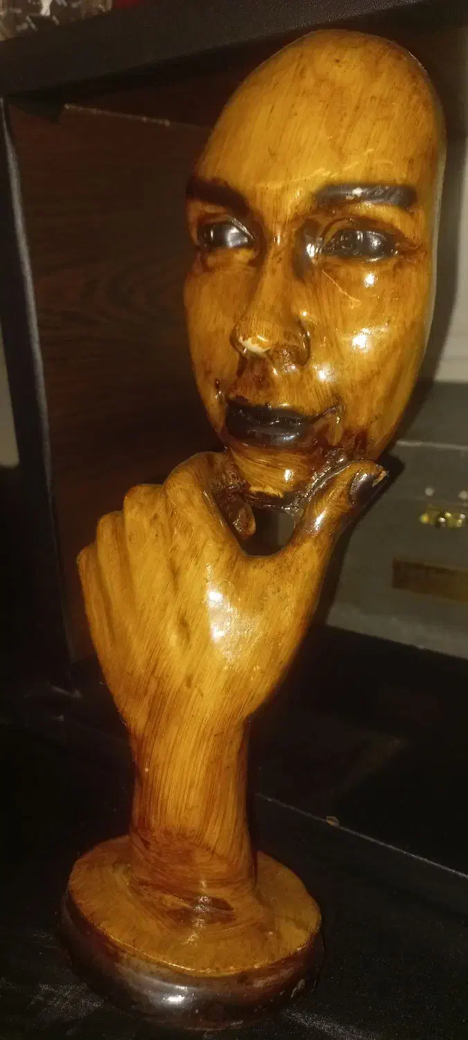 مجسمه تفکر|مجسمه، تندیس، ماکت|اسلام‌شهر, مطهری|دیوار