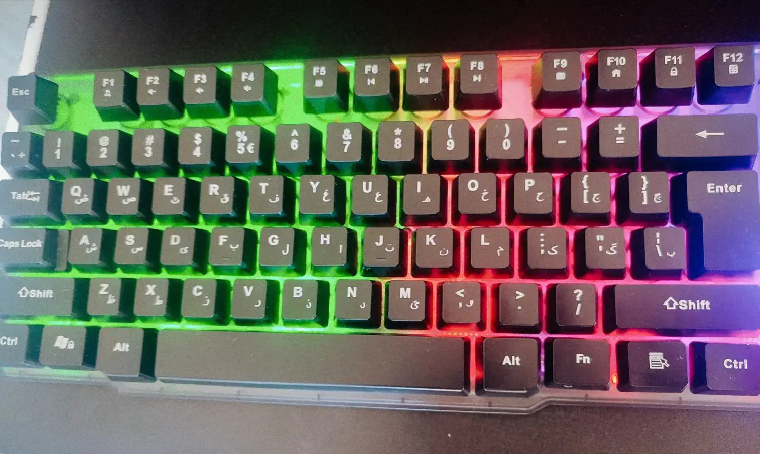 کیبورد حرفه ای گیمینگ d net|قطعات و لوازم جانبی رایانه|بانه, |دیوار