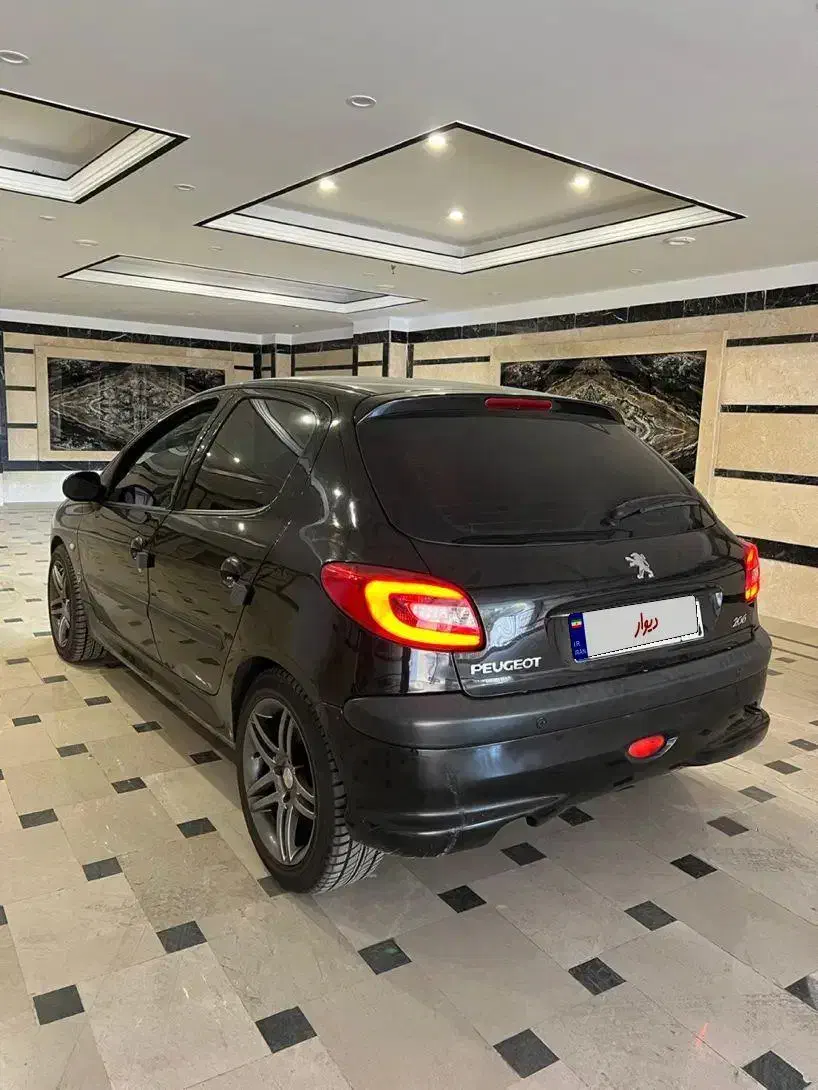 ۲۰۶ تیپ ۵ مدل ۱۳۹۶|خودرو سواری و وانت|تهران, مینای شمالی (مخبر)|دیوار