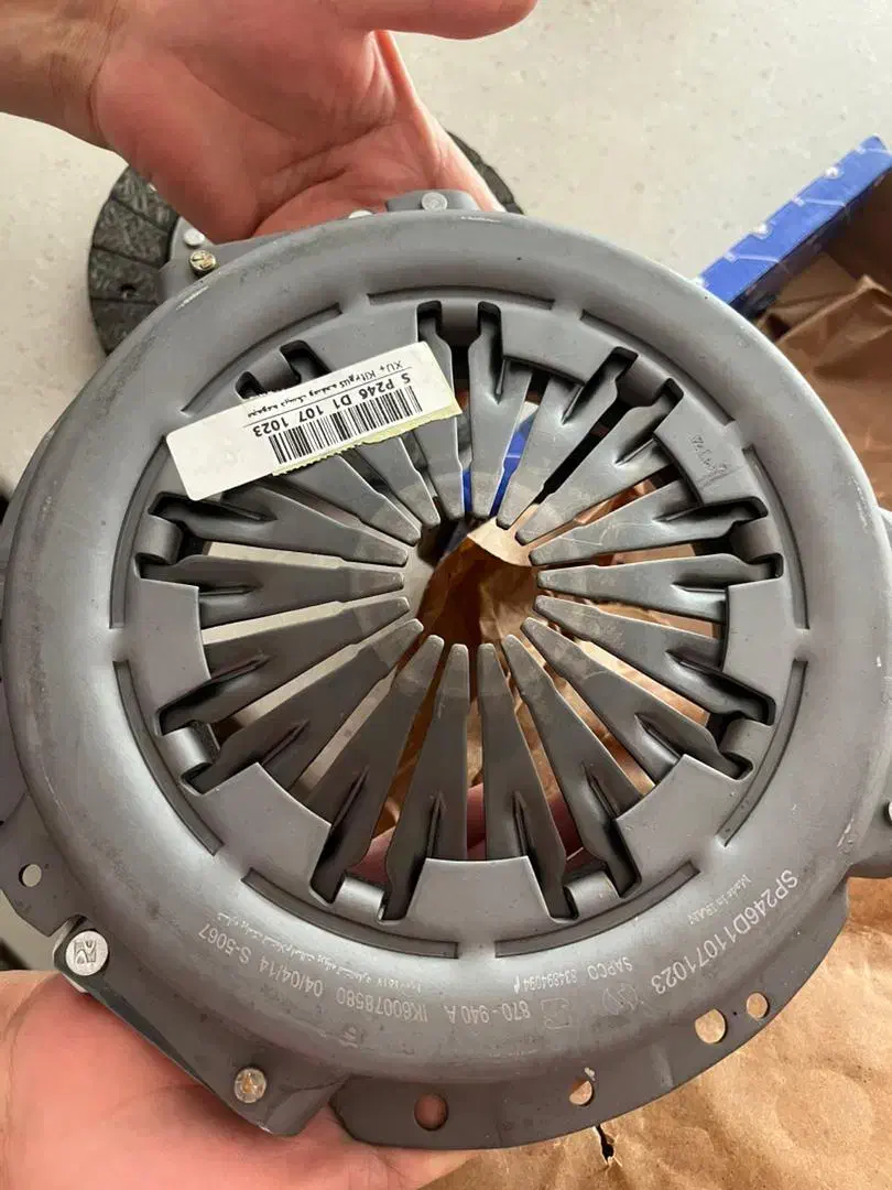 دیسک صفحه کلاچ پژو پارس مدلxu7+p به همراه لنت عقب|قطعات یدکی و لوازم جانبی|هشتگرد, شهرک ریحانه|دیوار