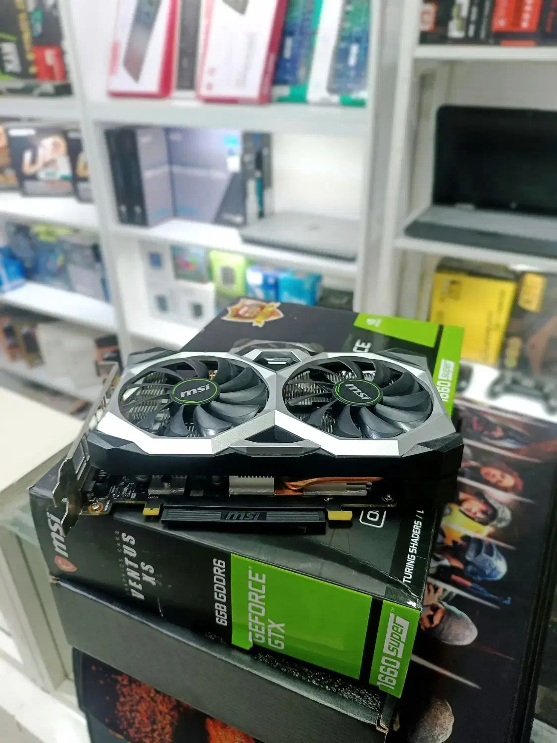 گرافیک خونگی در حد نو با مهلت تست gtx 1660 super|قطعات و لوازم جانبی رایانه|نیشابور, فردوس شمالی|دیوار