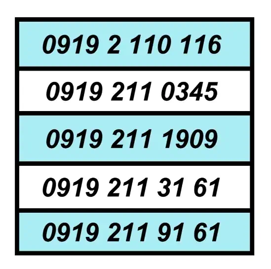 0919.23.500.32|سیمکارت|تهران, فلسطین (میدان انقلاب)|دیوار