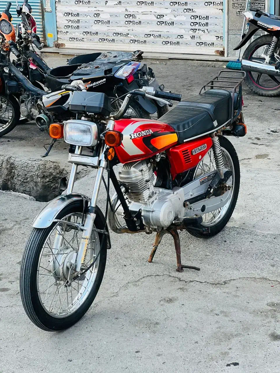 هوندا مزایده|موتورسیکلت|قدس, شهر‌قدس|دیوار