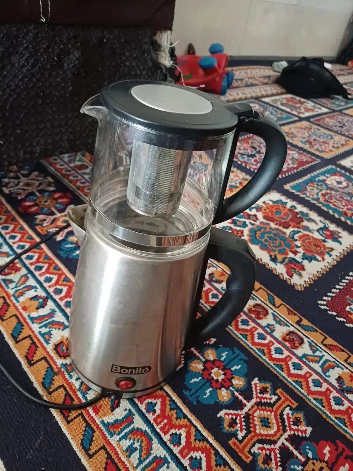 چای ساز روهمی نو استیل|سماور، چای‌ساز، قهوه‌ساز|قم, یزدان‌شهر|دیوار