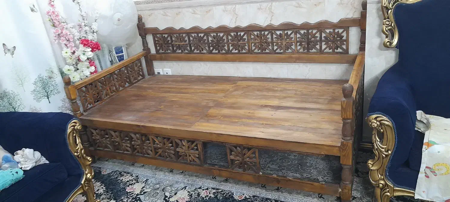 تخت سنتی|تخت و سرویس خواب|قم, پردیسان|دیوار