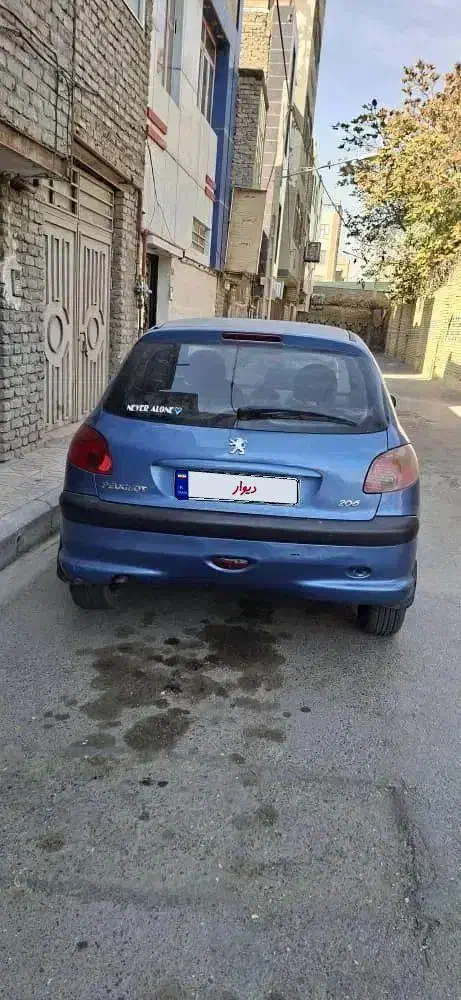 پژو 206 مدل 96 تیپ3|خودرو سواری و وانت|مشهد, کوی سیدی|دیوار