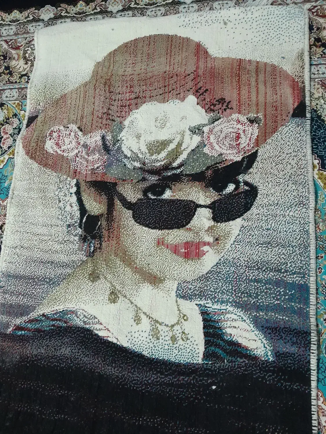 قالیچه|تابلو فرش|بروجرد, |دیوار