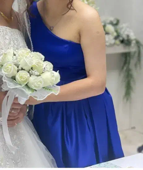 لباس مجلسی ،پیراهن مجلسی آبی کاربنی|لباس|آمل, |دیوار