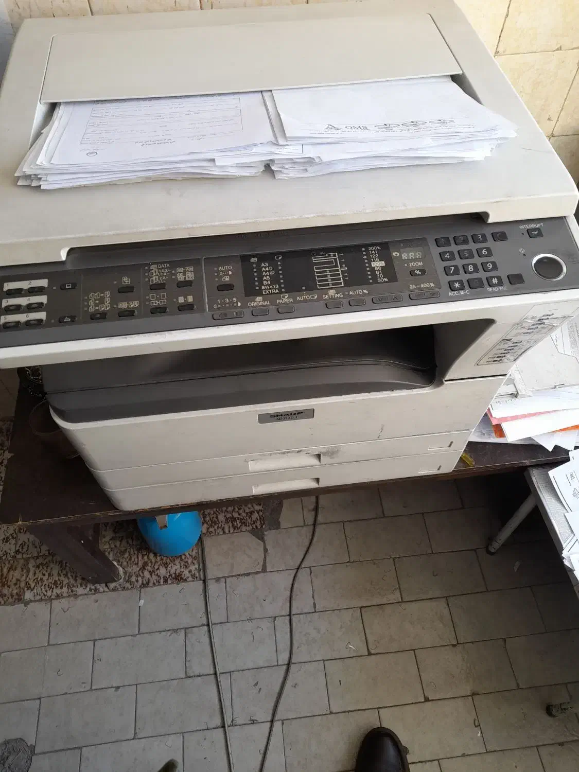 دستگاه sharp 2120 سه کاره|پرینتر، اسکنر، کپی، فکس|مراغه, |دیوار