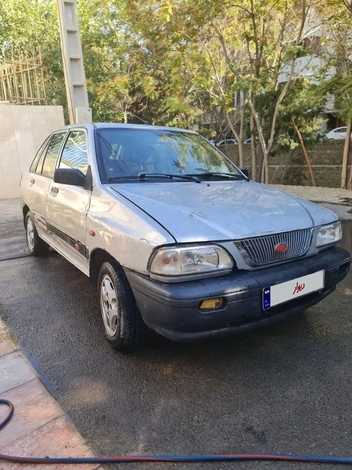 پراید ۱۴۱ نقره ای مدل ۹۴|خودرو سواری و وانت|اصفهان, خواجه عمید|دیوار