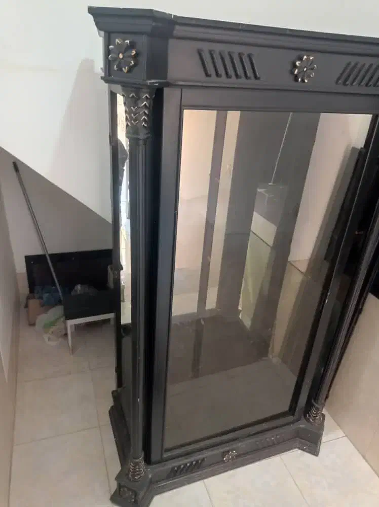 کمد ویترین چوبی|بوفه، ویترین، کنسول|مرودشت, ابوذر شمالی‎|دیوار