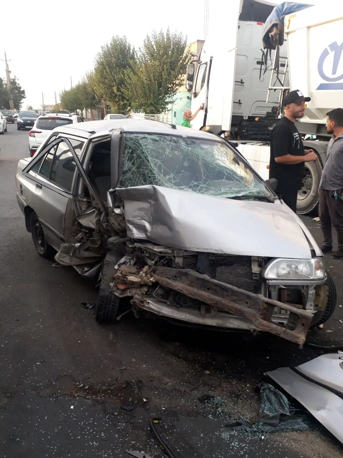 پراید تصادفی ۸۸ دوگانه شرکت|خودرو سواری و وانت|اسلامشهر, مظفریه|دیوار