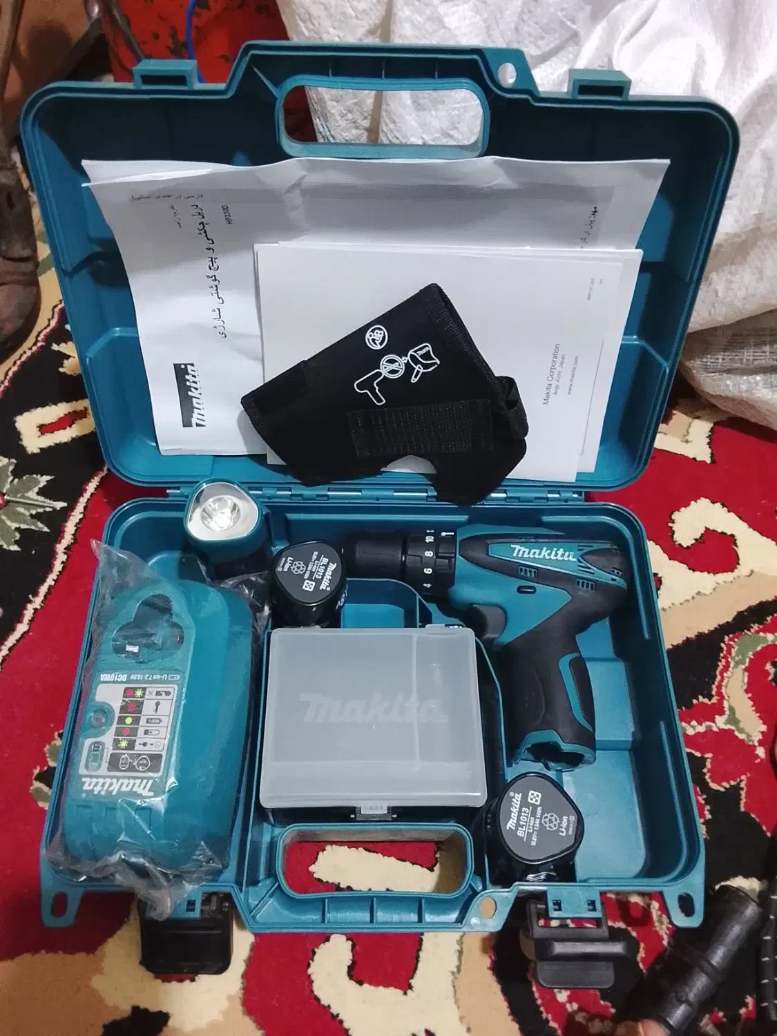 دریل شارژی ماکیتا hp330 اصلی نو|ابزارآلات|شیراز, محمدیه|دیوار