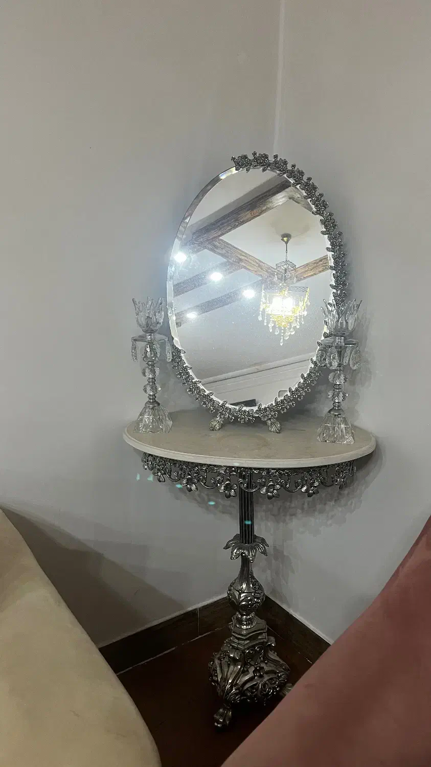 آیینه و شمعدان|آینه|رشت, سلیمانداراب|دیوار