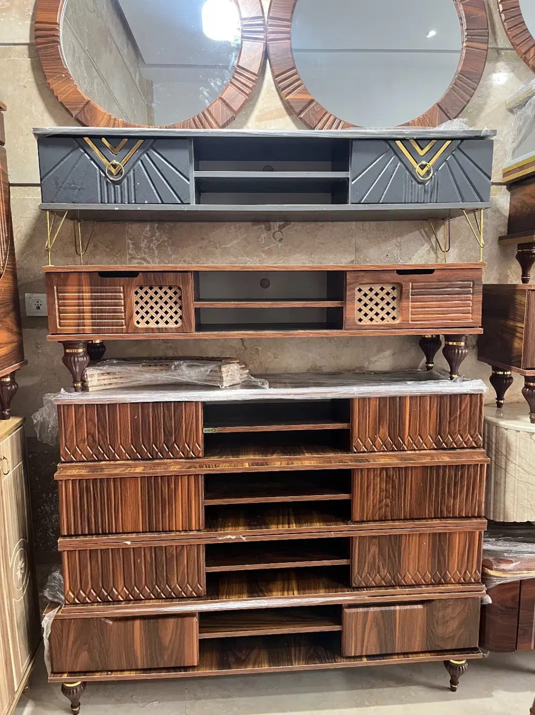 tiv میز|میز تلویزیون|ساری, |دیوار