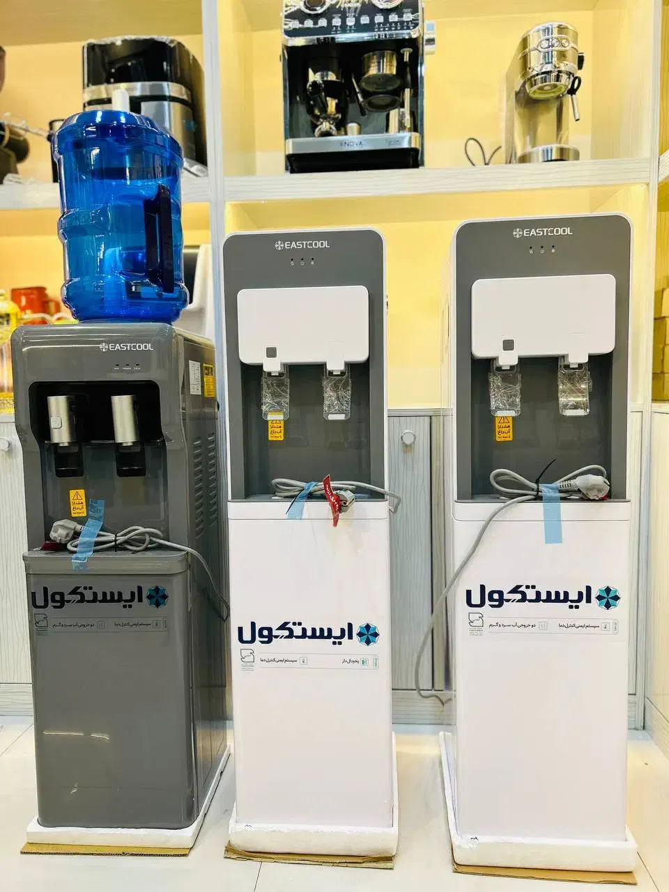 پخش انواع آبسردکن ایستاده ایستکول با یخچال داخلی|آبسردکن و تصفیه آب|کیش, |دیوار