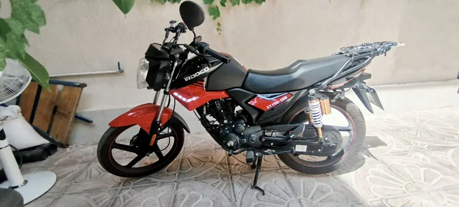 موتور آیردوکو ۱۵۰ سی سی انژکتور استارتی|موتورسیکلت|ایلام, |دیوار