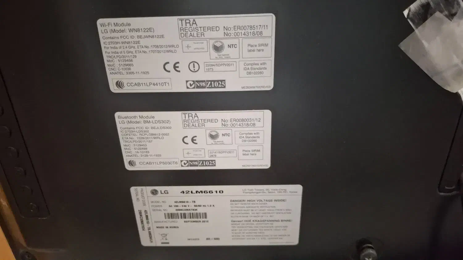 تلویزیون LED سامسونگ 42 اینج نیاز به تعمیر|تلویزیون و پروژکتور|تهران, امامت|دیوار