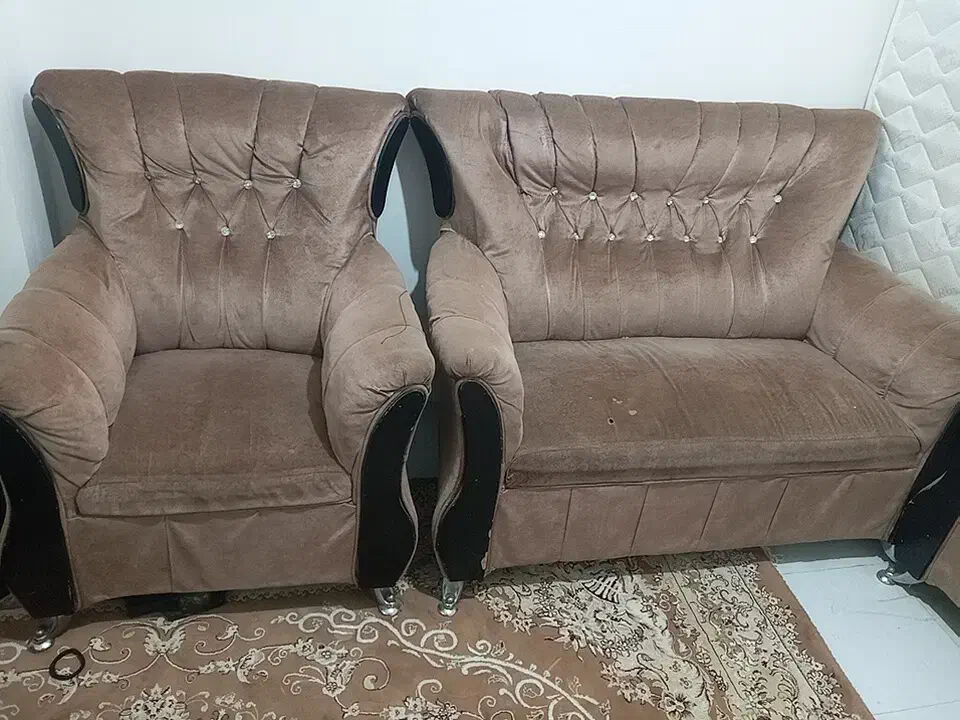 مبل ۶نفره|مبلمان خانگی و میز عسلی|محمدیه-قزوین, |دیوار