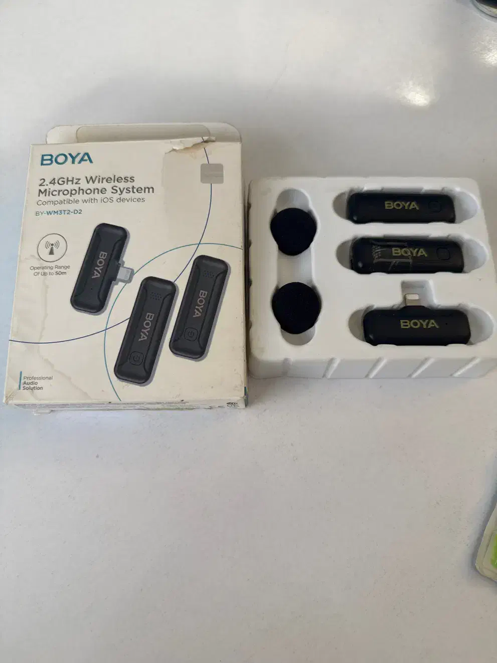 فروش میکروفن بی سیم بویا - لایتنینگ|صوتی و تصویری|اصفهان, سعادتآباد|دیوار