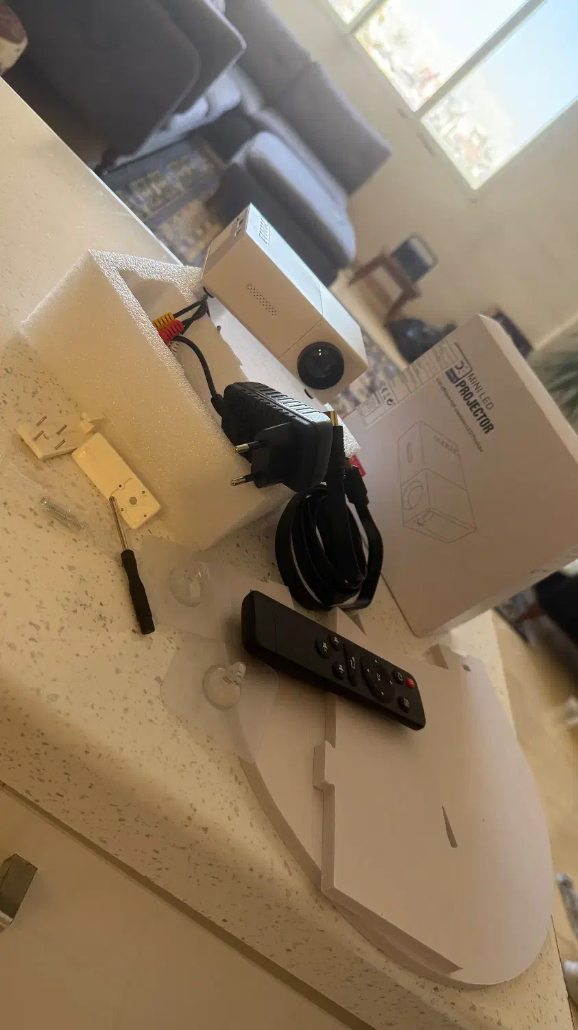 ویدئو پروژکتور مینی Mini LED Projector کاملاً نو|تلویزیون و پروژکتور|تهران, تهرانپارس جنوبی|دیوار