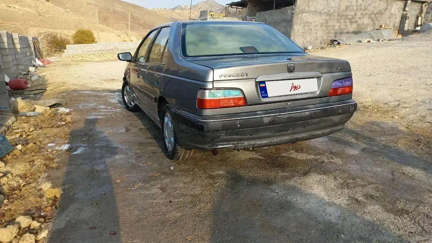 پژو پارس مدل ۹۱ بدون رنگ و ضربه کم کار تمیز فابریک|خودرو سواری و وانت|ایلام, |دیوار