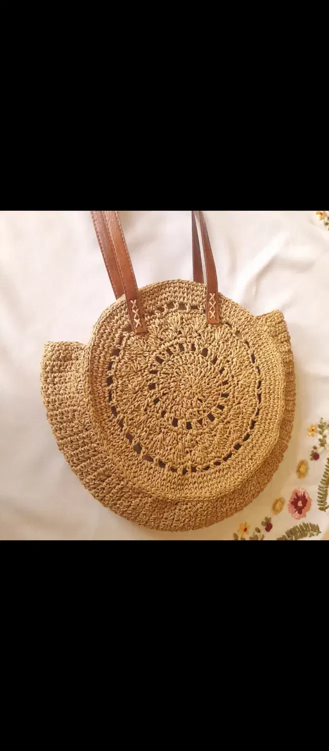 بافت انواع کیف دستبافت رافیا|کیف، کفش، کمربند|قدس, شهرقدس|دیوار
