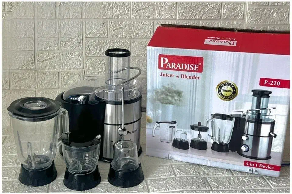 آبمیوه گیری  برند (paradise) 4کاره با قدرت بالا|آبمیوه‌گیر و آب‌مرکبات‌گیر|سبزوار, فیاض|دیوار