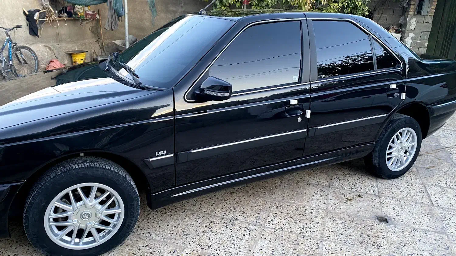 پارس مشکی مدل۴۰۱ درحد گازبرقی|خودرو سواری و وانت|داراب, |دیوار