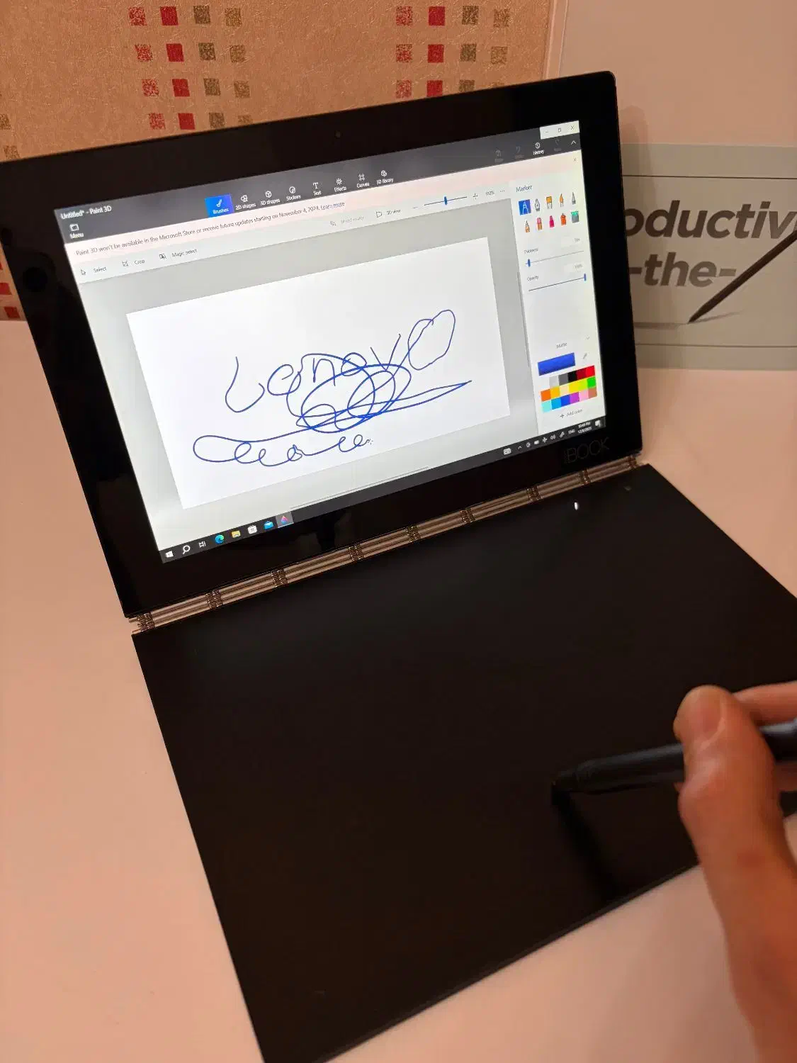 لنوو Yoga Book با قلم نوری|رایانه همراه|تهران, فردوس|دیوار