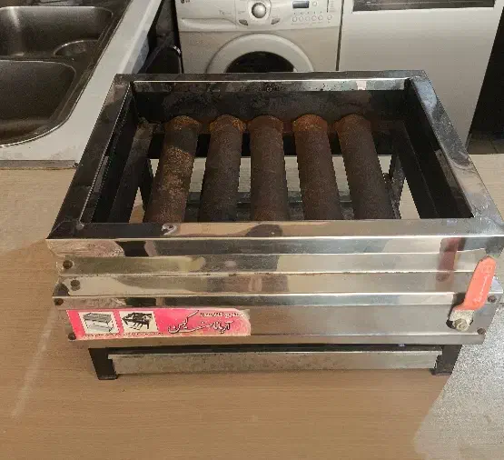 کباب پز گازی استیل باشعله پوش چدنی|اجاق گاز و لوازم برقی پخت‌وپز|کرمانشاه, |دیوار