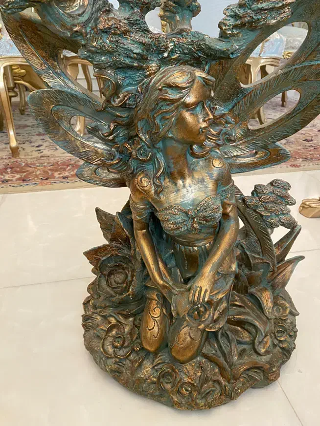 میز کنار مبلی از جنس رزین|مبلمان خانگی و میز عسلی|مشهد, جانباز|دیوار