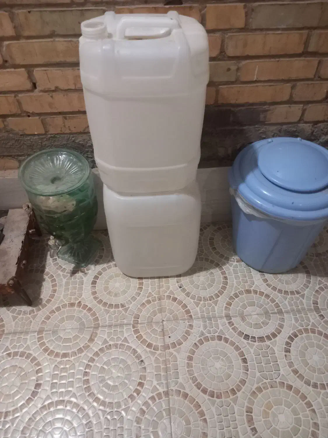 دبه ۲۰ لیتری اب|ظروف نگهدارنده، پلاستیکی، یک‌بارمصرف|خرمشهر, |دیوار