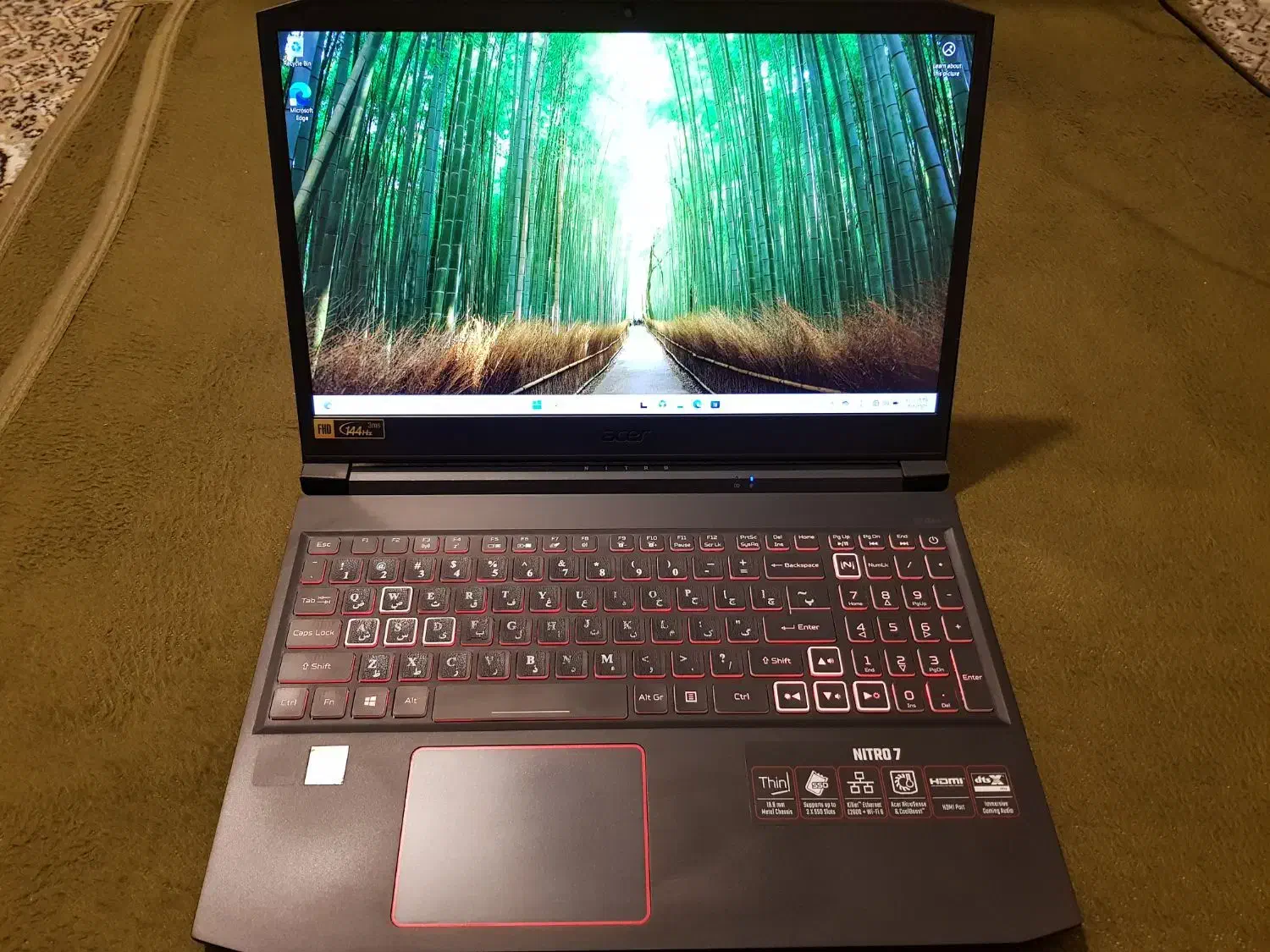 فروش لپ تاپ گیمینگ ایسر نیترو ۷|رایانه همراه|سرپل ذهاب, |دیوار