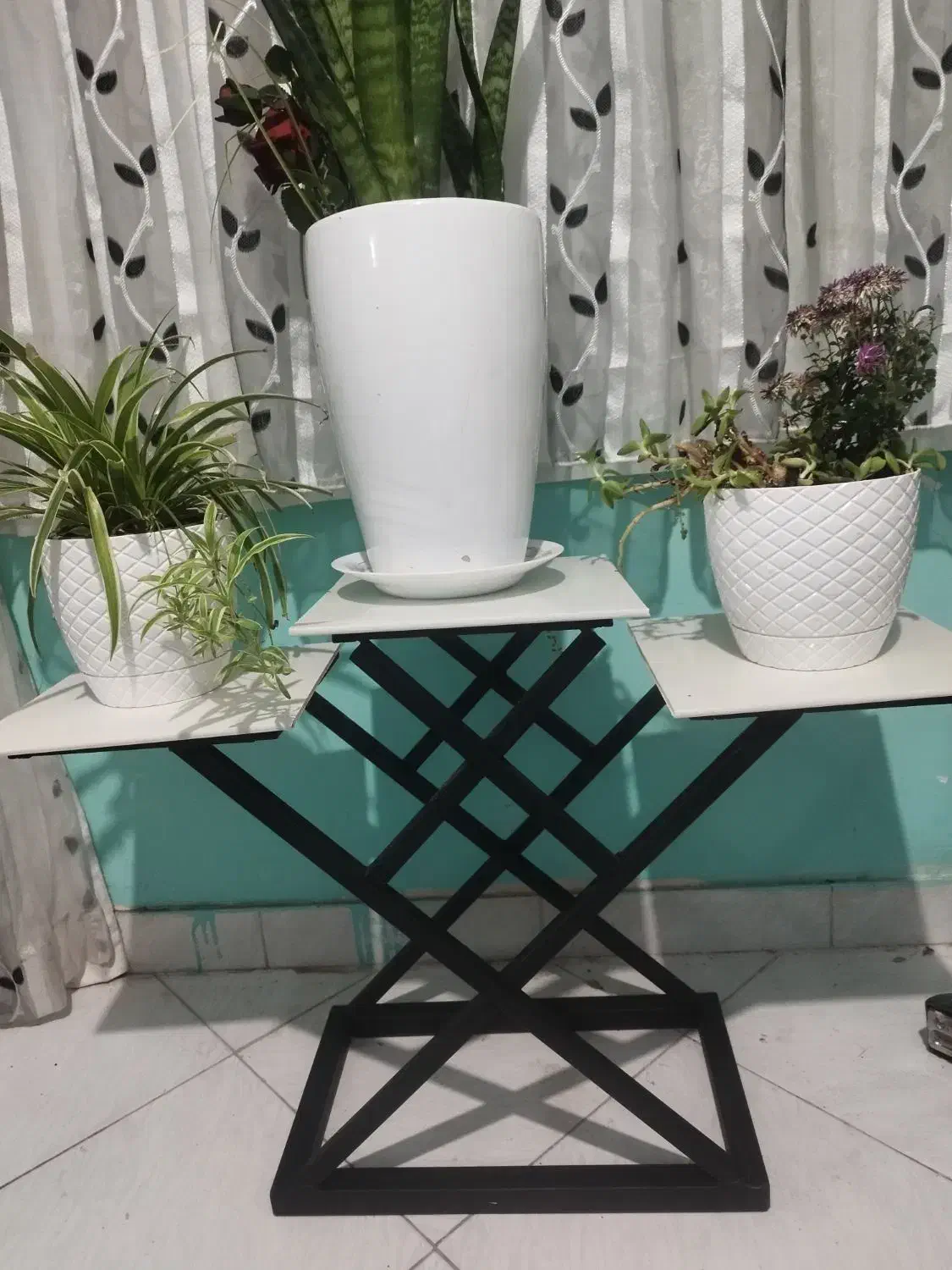 استند گل.جا گلدونی|صنایع دستی و سایر لوازم تزئینی|اشتهارد, |دیوار