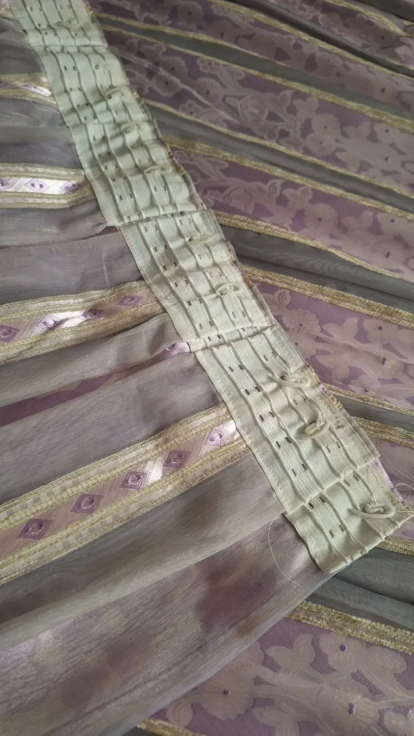 پرده شیشه ای ۲ عدد ابعاد ۱۸۰ در ۱۸۰|پرده، رانر، رومیزی|آمل, |دیوار