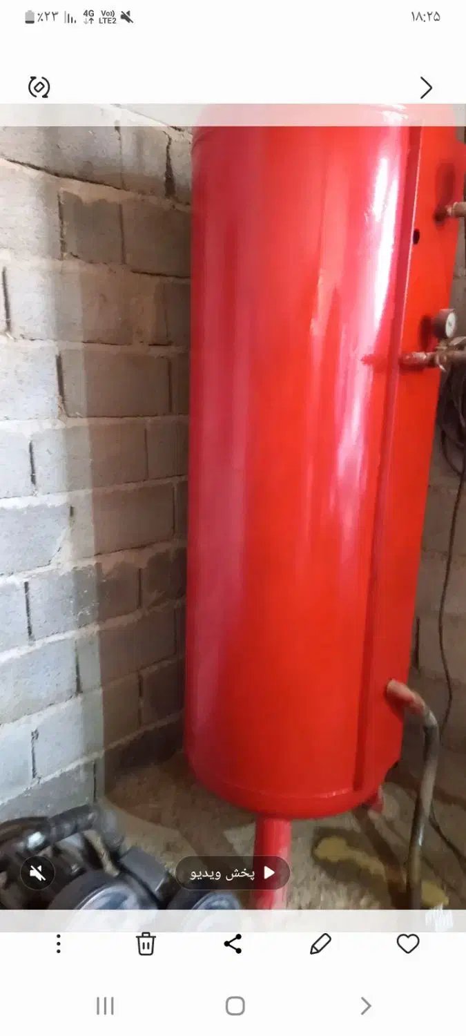 پمپ باد بزرگ(کمپرسور بادی)|ابزارآلات|ایلخچی, |دیوار