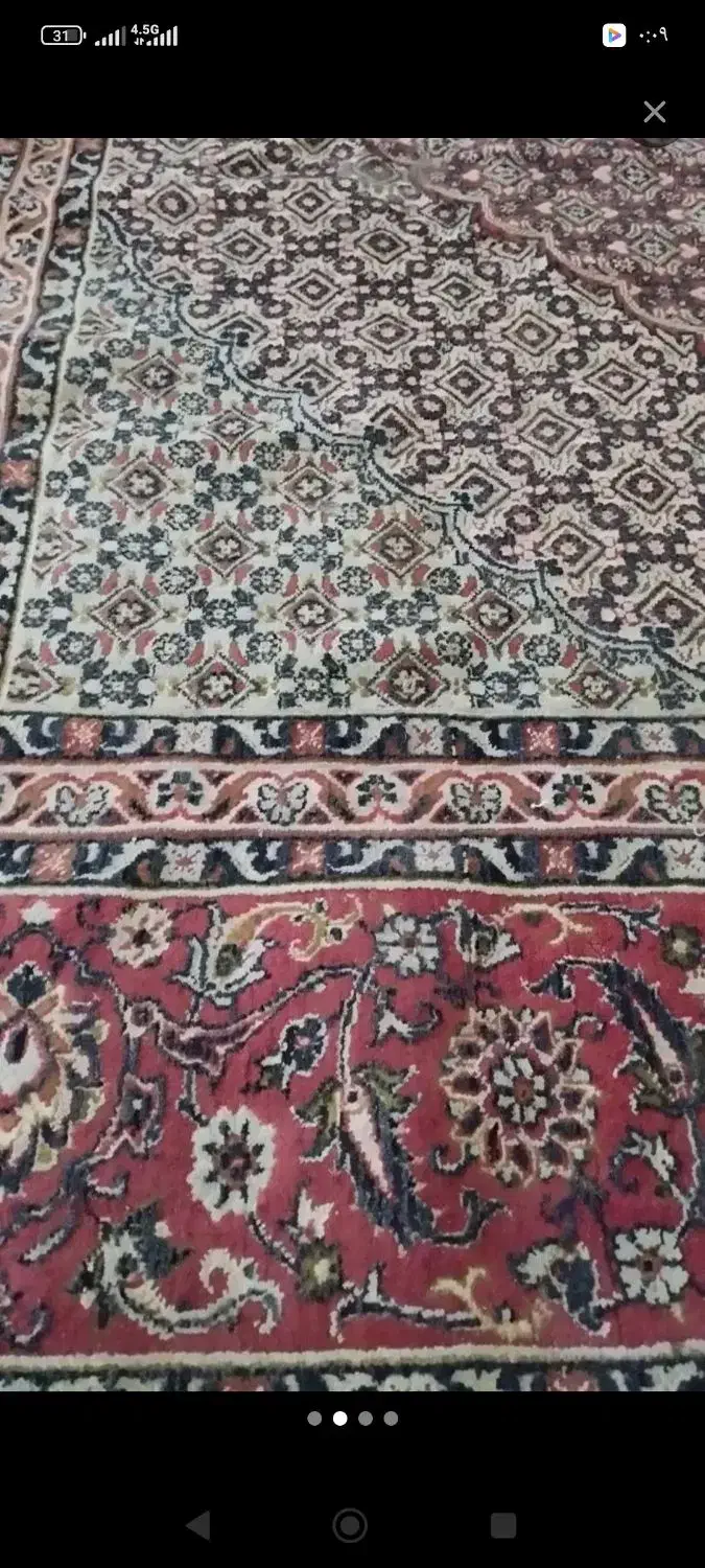 2 عدد فرش 700 شانه دانه ای 700 هزار|فرش|کنگاور, |دیوار