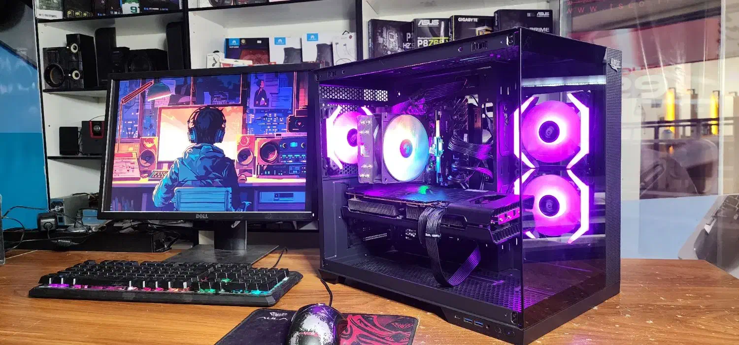 سیستم گیمینگ حرفه ای با گرافیک 16 گیگ|رایانه رومیزی|گرگان, |دیوار