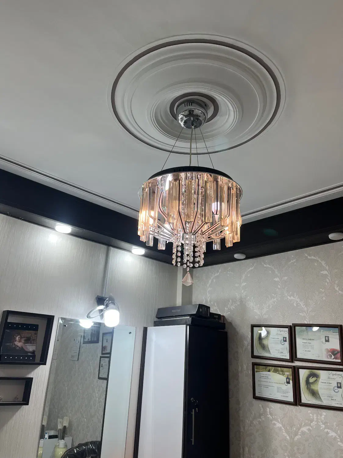 لوستر|لوستر و چراغ آویز|قزوین, |دیوار