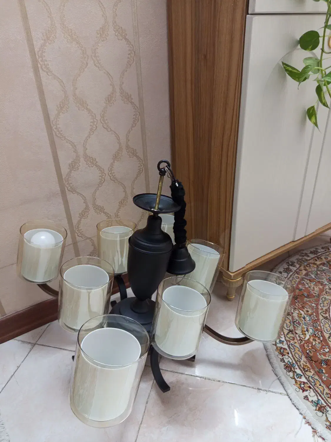 لوستر نو|لوستر و چراغ آویز|تهران, تهرانسر شرقی|دیوار
