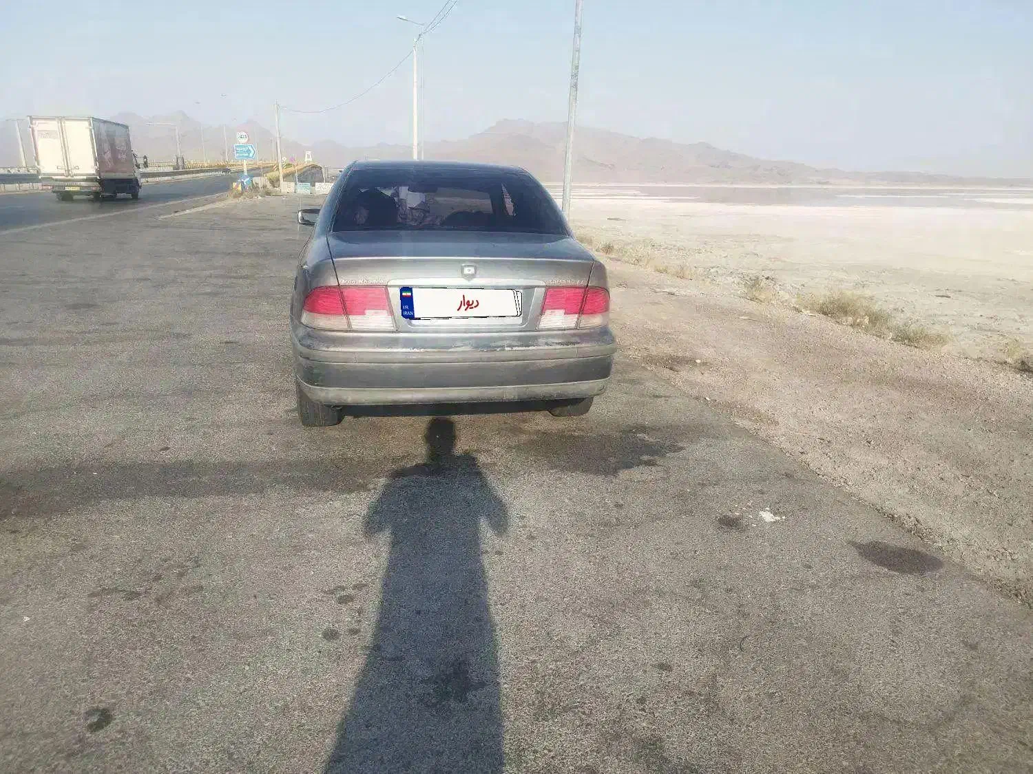 سمند متالیک 87دوگانه  کارخانه.بی رنگه  بی رنگ.|خودرو سواری و وانت|حویق, |دیوار